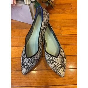 Rothy's The Point python flat shoe size 9.5 (sh1000
